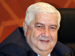 Министр иностранных дел Сирии Валид аль-Муаллем