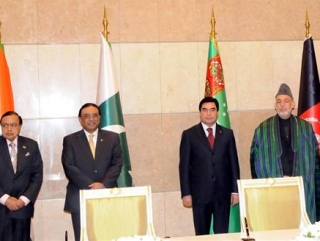 В столице Туркменистана Ашхабаде состоялась встреча официальных лиц Туркмении, Афганистана, Пакистана и Индии