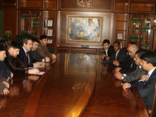 Встреча делегации из ОАЭ с главой Чечни Рамзаном Кадыровым