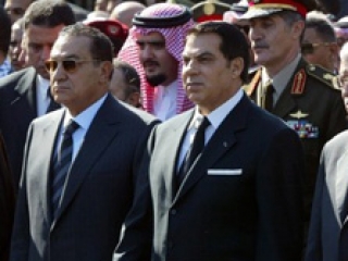 Зин аль-Абидин бен Али и Хосни Мубарак