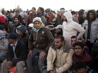 Поток беженцев из Ливии продолжает расти