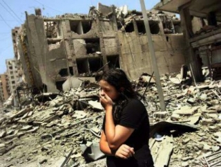 Христианский квартал Бейрута, разрушенный израильскими бомбами