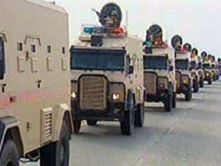 Саудовские войска входят в Бахрейн