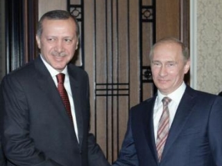 Встреча Владимира Путина и Тайипа Эрдогана