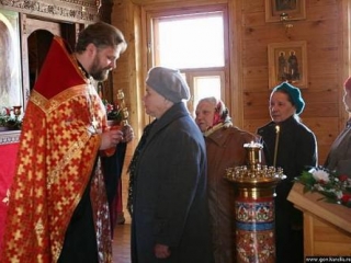 Праздничная пасхальная служба в православной церкви