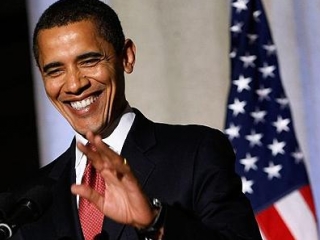Выступление президента Обамы несколько раз прерывалось аплодисментами