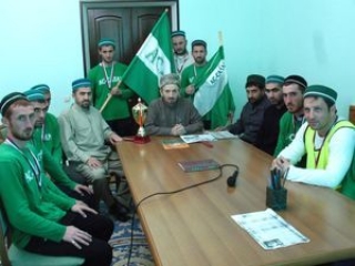 Журналистский коллектив газеты "Ас-салам" на встрече с муфтием Дагестана