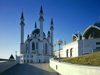 Мечеть Кул Шариф в Казани - один из символов исламского возрождения в России