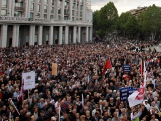 Митинг в Тбилиси