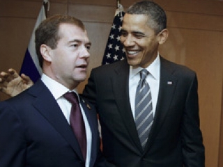 Д.Медведев, Б.Обама