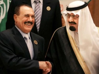 Президент Йемена Абдалла Салех и король Саудовской Аравии Абдалла бин Абдель Азиз