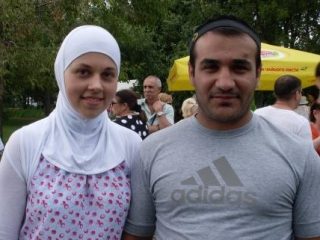 Марина и Алик Сулеймановы - счастливая мусульманская семья
