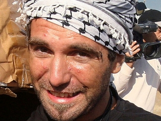 Друг палестинцев Витторио Арригони погиб 15 апреля от рук неизвестных террористов в секторе Газа