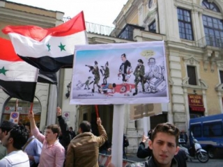 "День гнева" против режима Башара Асада собрал в Риме не больше сотни человек
