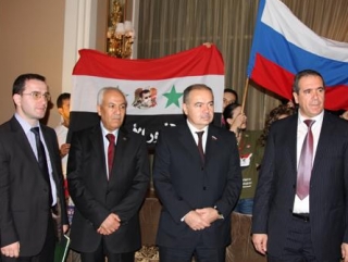 Пресс-конференция делегации Совета Федерации РФ по итогам визита в Сирию, где прошли встречи с сирийским руководством, посещение Дамаска и регионов, охваченных восстанием.