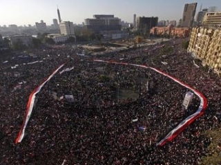Площадь Тахрир. Революция.