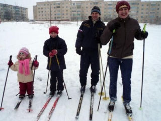 Мусульманские семьи встанут на лыжи