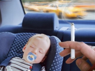 70 % детей проживают в домах, где есть хотя бы один курильщик
