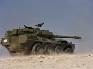 Итальянские танки "Кентавр" (Centario) проходят испытание в российских условиях