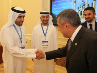 Рустам Минниханов встретился с Чрезвычайным и Полномочным Послом Объединенных Арабских Эмиратов в РФ Омаром Сайфом Гоббашем
