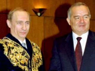 В.Путин, И.Каримов