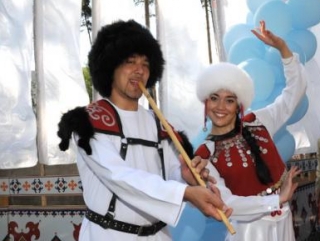 Гостями праздника стали артисты из Башкортостана