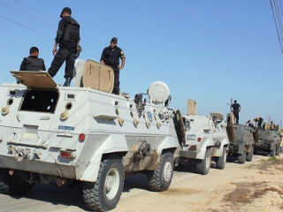 Египетские военные проводят антитеррористическую операцию на Синае