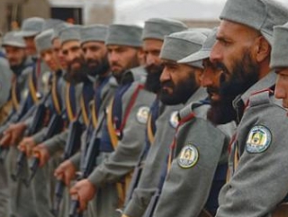 Солдаты национальной армии Афганистана