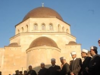 Гости форума в мечети Рахма в Киеве