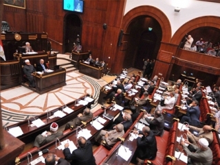 Заседание  конституционной ассамблеи Египта