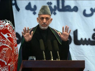 Хамид Карзай договаривается с Талибами