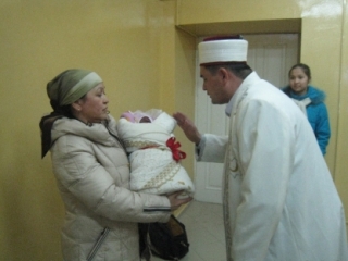 По данным на 23 января, обряд имянаречения в роддоме прошли семь новорожденных. Фото: lada.kz