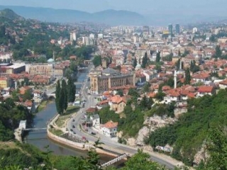 Сараево.Вид города
