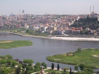 Вид на Стамбул и бухту Золотой Рог