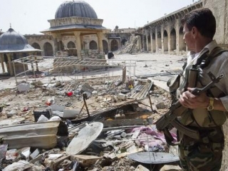 Мечеть Омейядов в Алеппо стала одной из жертв сирийского конфликта