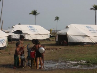 Лагерь бирманских беженцев-мусульман