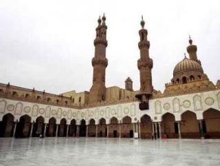 Внутренний двор мечети аль-Азхар