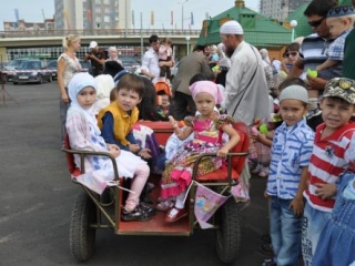 В Казани состоялся грандиозный праздник «Ураза байрам» для детей