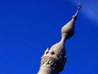 Минарет строящейся копенгагенской мечети