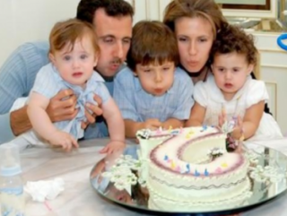 Чета Асадов на семейном празднике