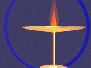 Чаша со свечой – символ унитариан