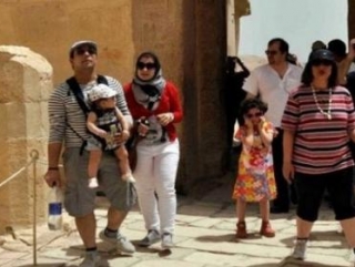 Иранские туристы в Египте