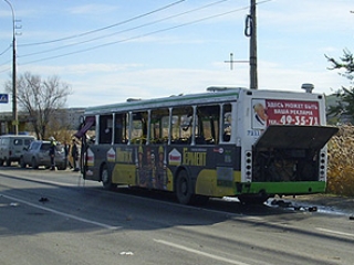 В Волгограде взорван пассажирский автобус