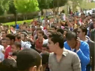 Акция студентов в Каире
