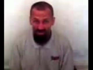 Кадр из видео с российским заложником