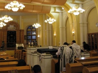 Прихожане синагоги