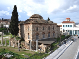 Одна из исторических мечетей в Греции
