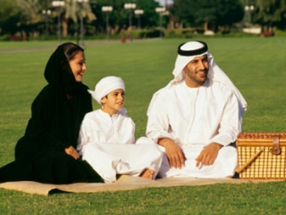 Арабская семья