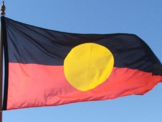 Национальный флаг австралийских абригенов