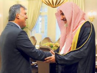Министр исламских дел Саудовской Аравии Салех аль-Ашшейх во время визита в Турцию